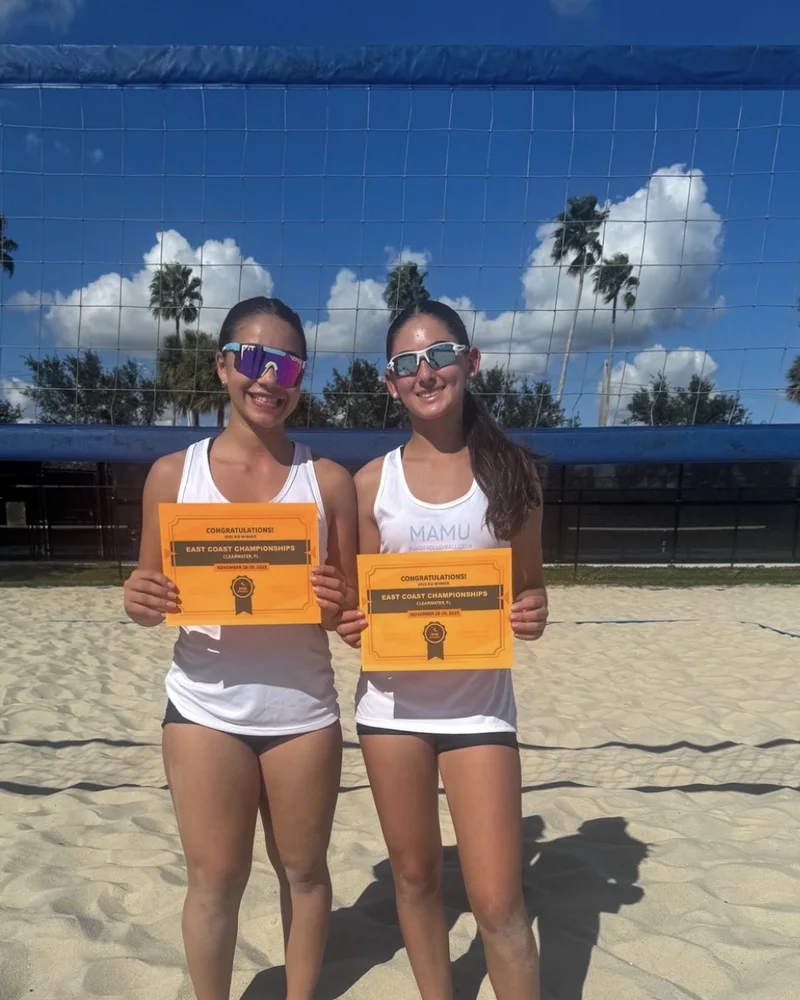 Hailey Pena and Bella Fernandez with their SR1 Wellington gold medals