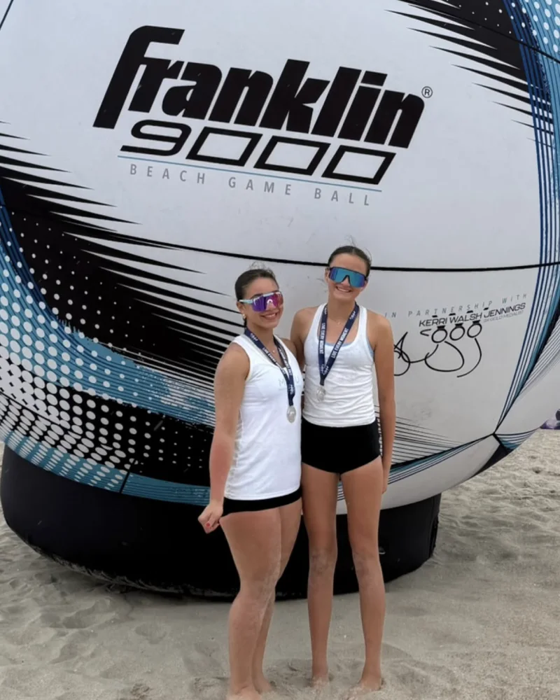 Hailey Pena and Jordan Kurenuma at the p1440 Futures Tour