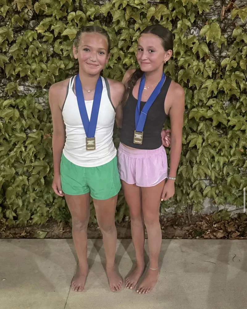 Jordan Kurenuma with her 692 Friday Night Lights Classic first place medal